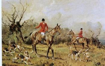 unknow artist Classical hunting fox, Equestrian and Beautiful Horses, 211. Germany oil painting art